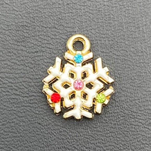 Festive Holiday Christmas Charm with Clasp - Picture 3 of 10